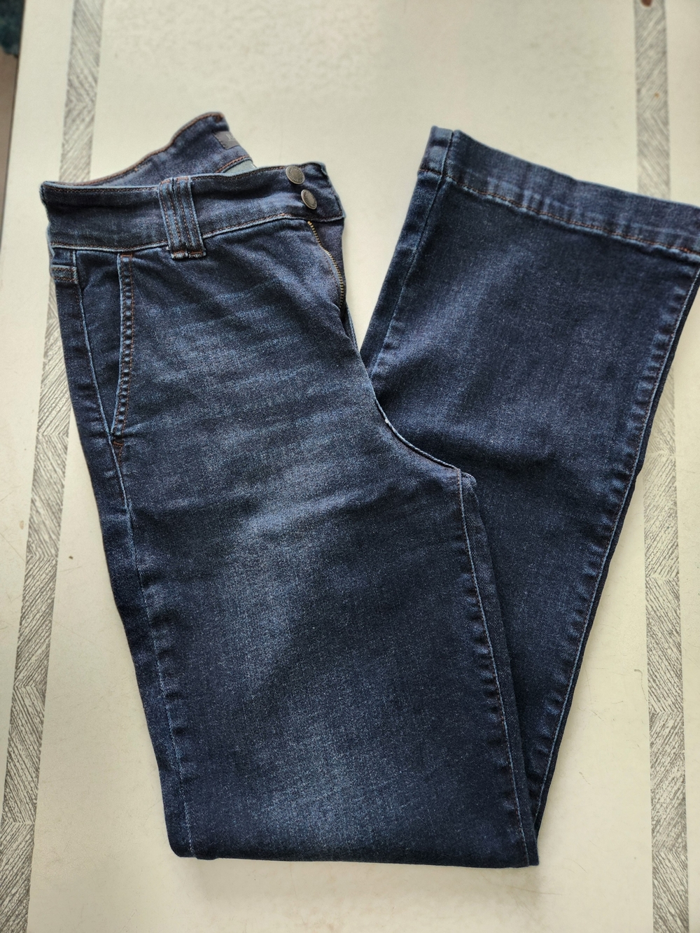 Judy Blue Trouser, Wide Leg Jeans 32" Inseam